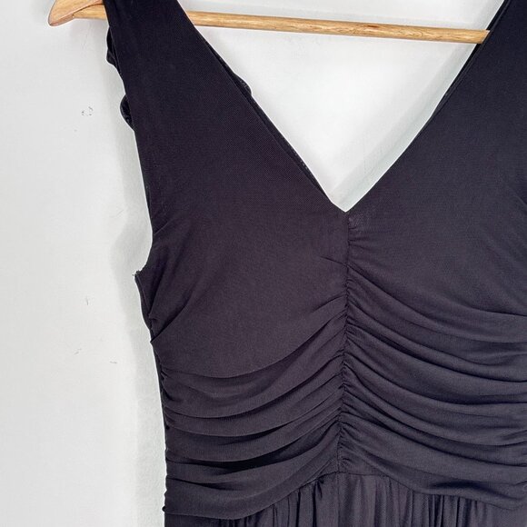 Neutral Black Evening Formal Party Prom Maxi Dress XS G32 - Picture 13 of 16